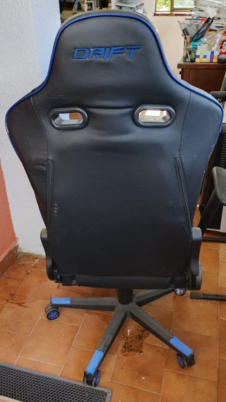Silla Gaming Drift Negra y Azul