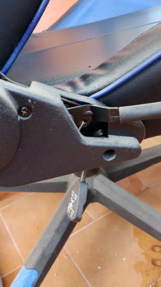 Silla Gaming Drift Negra y Azul