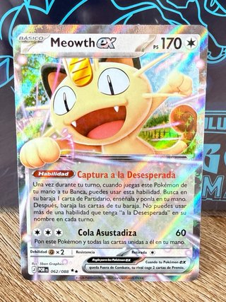 Meowth EX POR 062