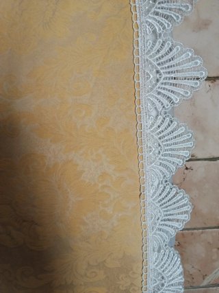 Meraviglioso centro tavola fatto a mano 75x75