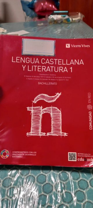 Libro Lengua castellana y literatura 1 Bachillerat