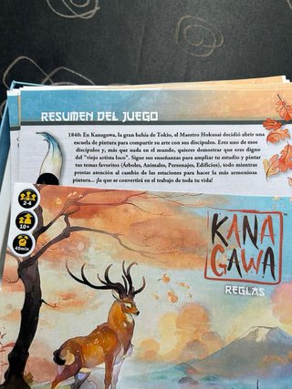 Juego de mesa KANAGAWA
