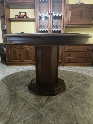 Mueble de comedor rústico madera