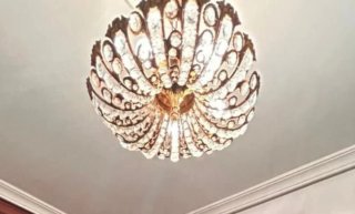 Lámpara de techo colgante cristal