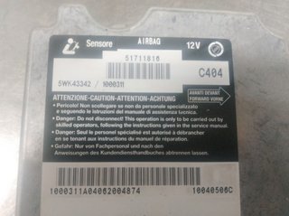 406250 centralita airbag 51711816 fiat stilo (192)