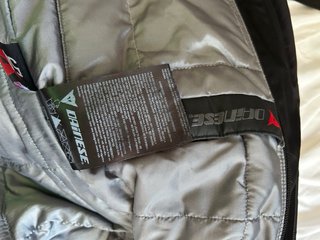 Chaqueta de invierno Dainese Negra