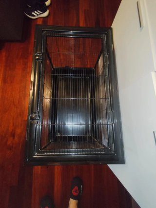 Jaula para roedor negra