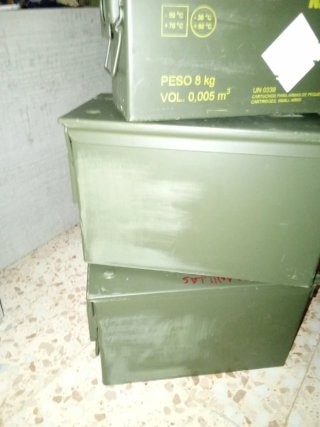 1 Caja de Munición Militares Vacías geande