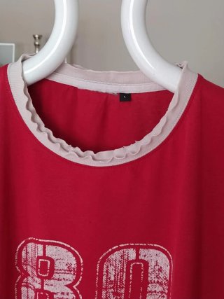 Camiseta roja vintage 80s Originals Talla L Y2K