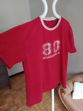 Camiseta roja vintage 80s Originals Talla L Y2K