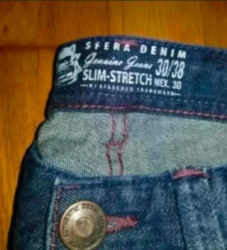 Jeans Azul Marino Hombre Talla M