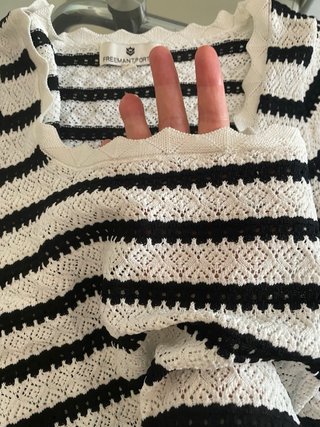Jersey crochet Freeman T Porter mujer Talla XS