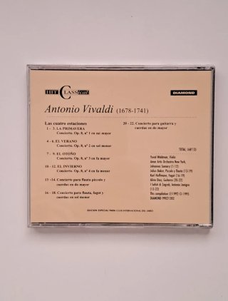 CD Vivaldi - Las cuatro estaciones
