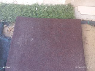Lozas de caucho para exterior 50x50
