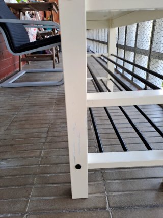 Banco zapatero HEMNES Ikea.