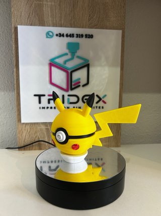 Pokéball Pikachu 3D