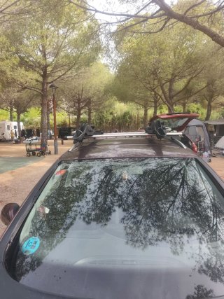Barras techo SEAT ALTEA XL + portabicicletas