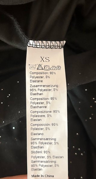 Pantalone a zampa elegante nero