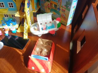 Lote Juguetes Peppa Pig: Casa, Avión, Coche,...