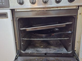 Cocina de gas con horno