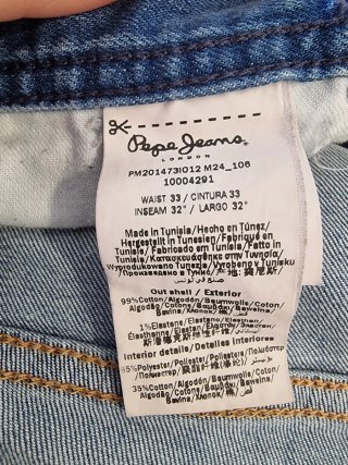 Pepe Jeans Slim W33 L32