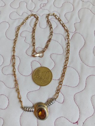 Lote Bisutería Vintage 4 Collares, 1 Pulsera.