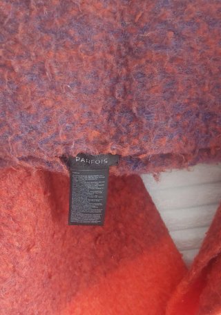 Bufanda Parfois degradado morado y rojo