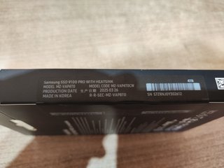 SSD Samsung 9100 Pro 4TB NVMe PCIe 5.0