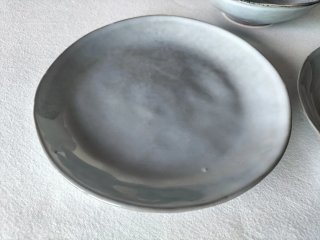 Set di stoviglie blu invecchiato