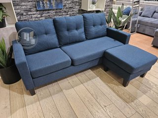 Sofa con Puff Convertible en Chaise Longue