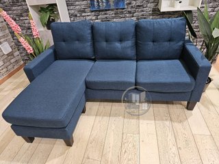 Sofa con Puff Convertible en Chaise Longue