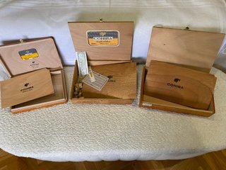 Colección Cajas Vacías Cohiba Puros