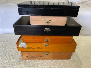 Colección Cajas Vacías Cohiba Puros