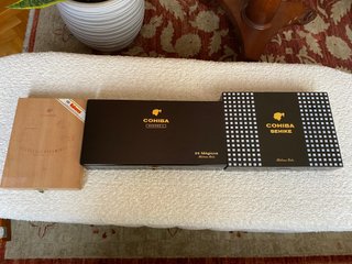 Colección Cajas Vacías Cohiba Puros