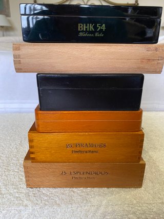 Colección Cajas Vacías Cohiba Puros