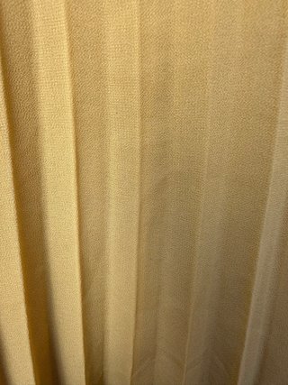 Top amarillo plisado talla única