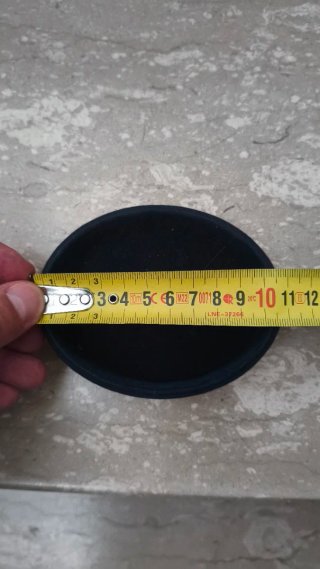 Portagioie velluto con placca laminata argento