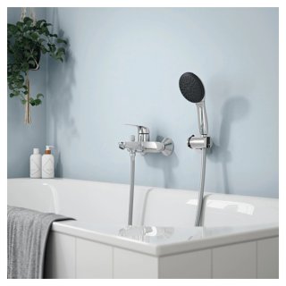 Grifo bañera exterior Grohe Alanis cromado Ø35 mm
