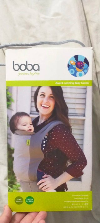 Mochila Portabebés Boba Tortuga Azul