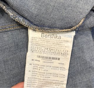 Chaqueta vaquera Bershka azul