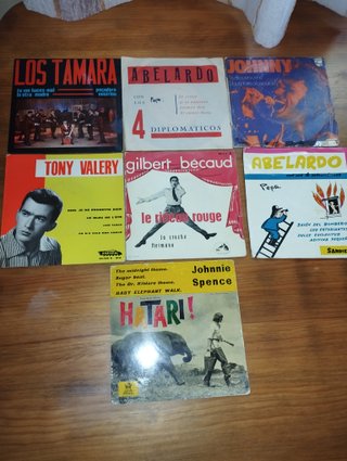 Lote Vinili di Los Tamara, Abelardo, Johnny