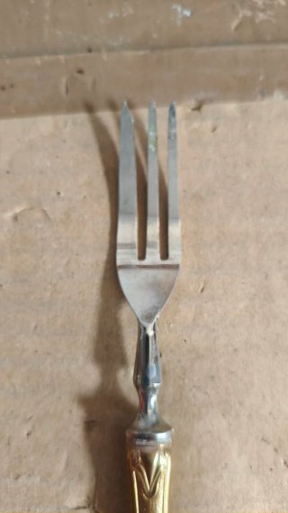 Set 6 Forchette Dorate e Argentate
