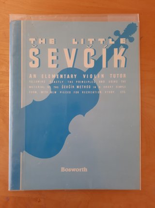 Libro de violín The Little Sevcik