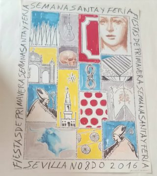 Cartel Feria Sevilla 2016