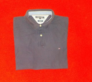 Polo Tommy Hilfiger Negro Talla XXL