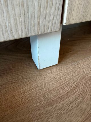 Mobile TV Ikea Bianco e Legno