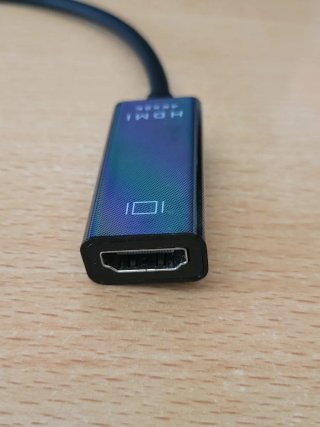 Adaptador Thunderbolt a HDMI 4K