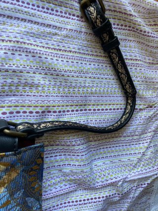 Bolso Desigual Multicolor y Dorado