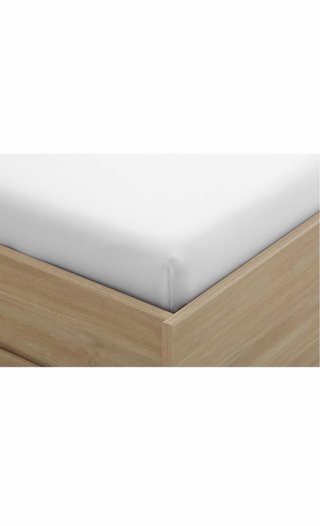 Sábana Bajera Ajustable Blanca