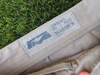 Pantalones Mason's grises cargo